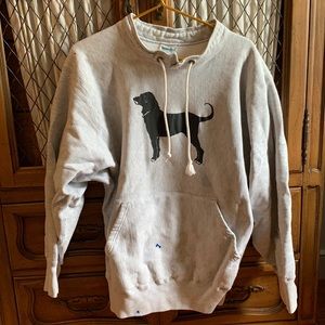 Black dog sweatshirt